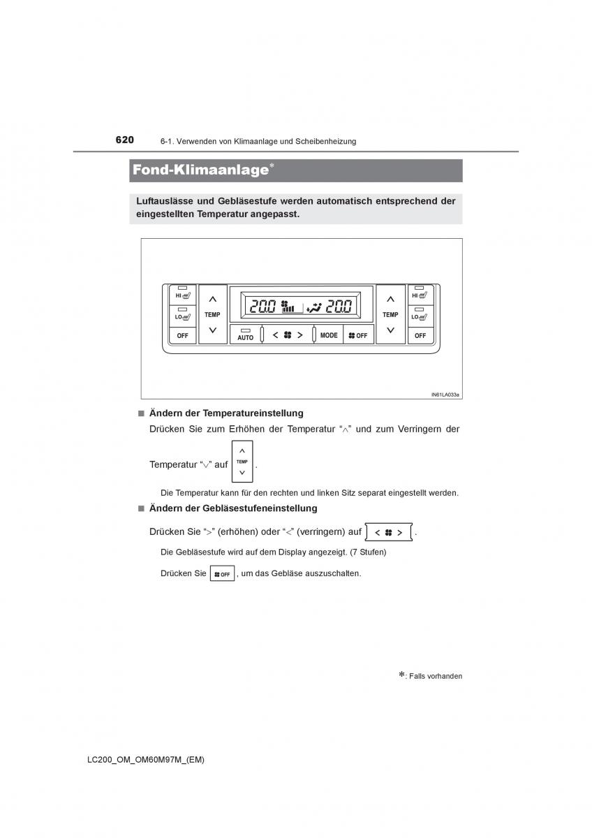 Toyota Land Cruiser J200 Handbuch / page 620