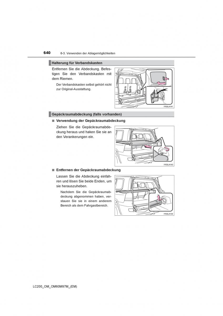 Toyota Land Cruiser J200 Handbuch / page 640