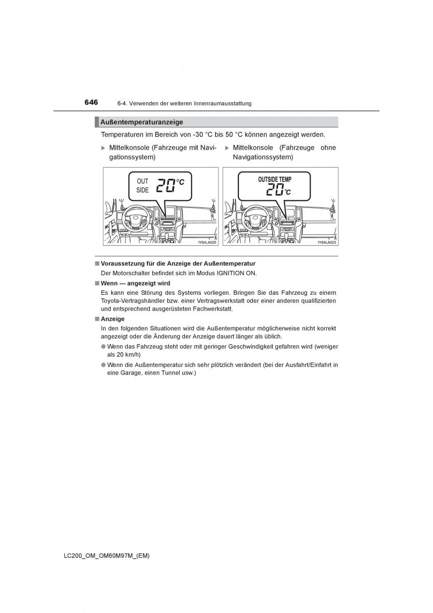 Toyota Land Cruiser J200 Handbuch / page 646