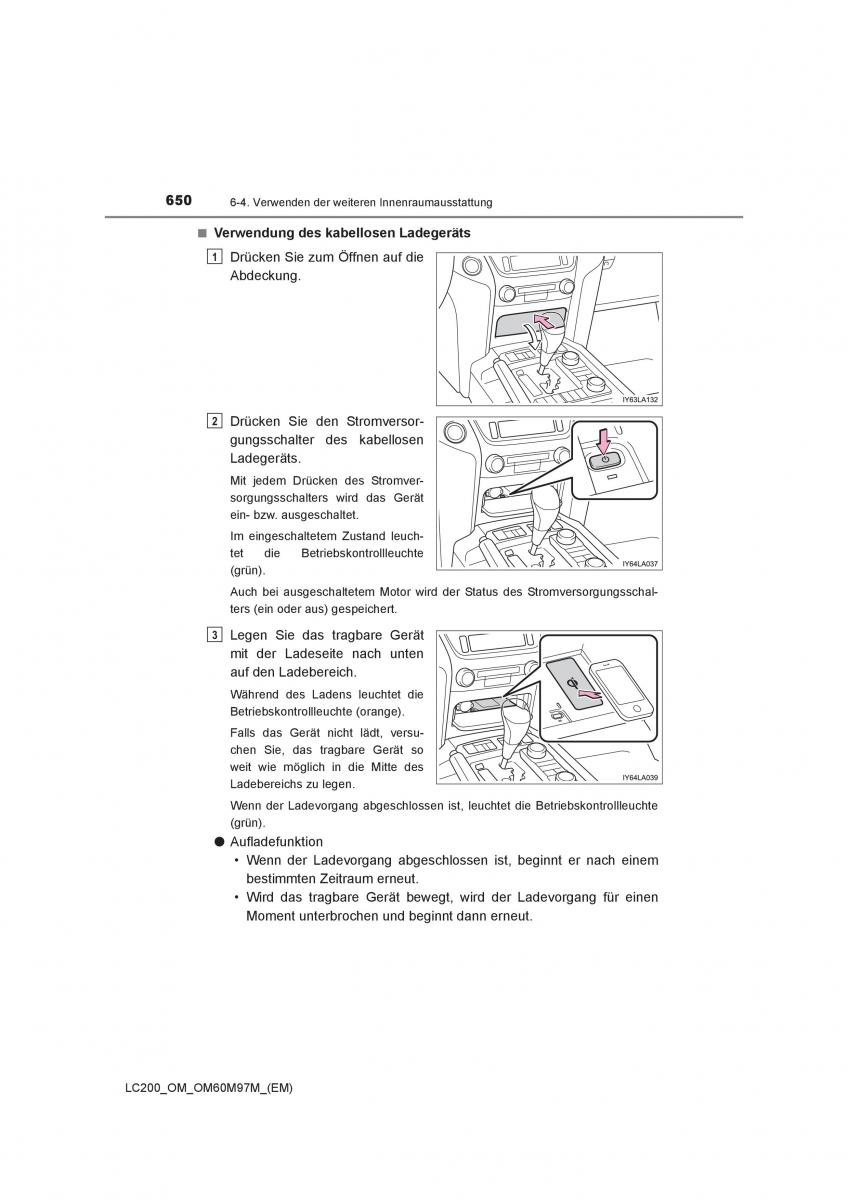 Toyota Land Cruiser J200 Handbuch / page 650