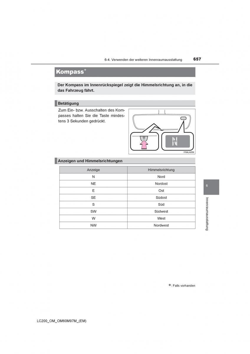 Toyota Land Cruiser J200 Handbuch / page 657