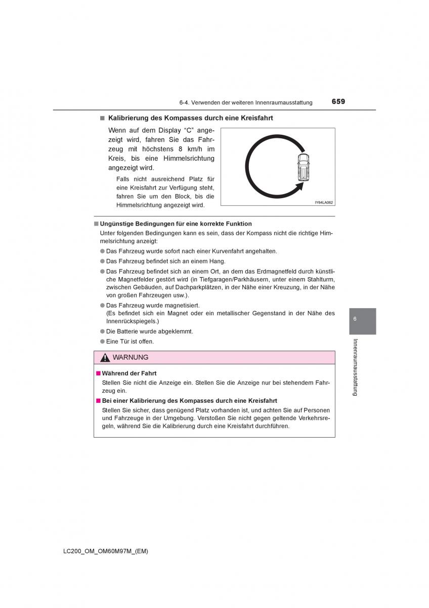 Toyota Land Cruiser J200 Handbuch / page 659