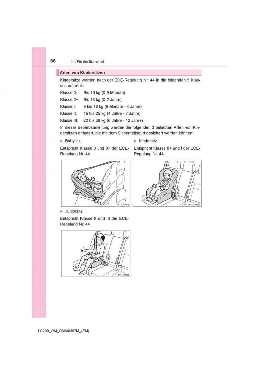 Toyota Land Cruiser J200 Handbuch / page 66