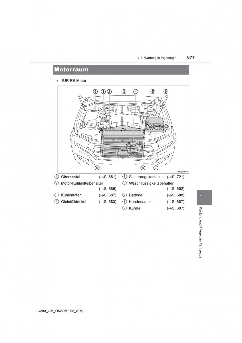 Toyota Land Cruiser J200 Handbuch / page 677