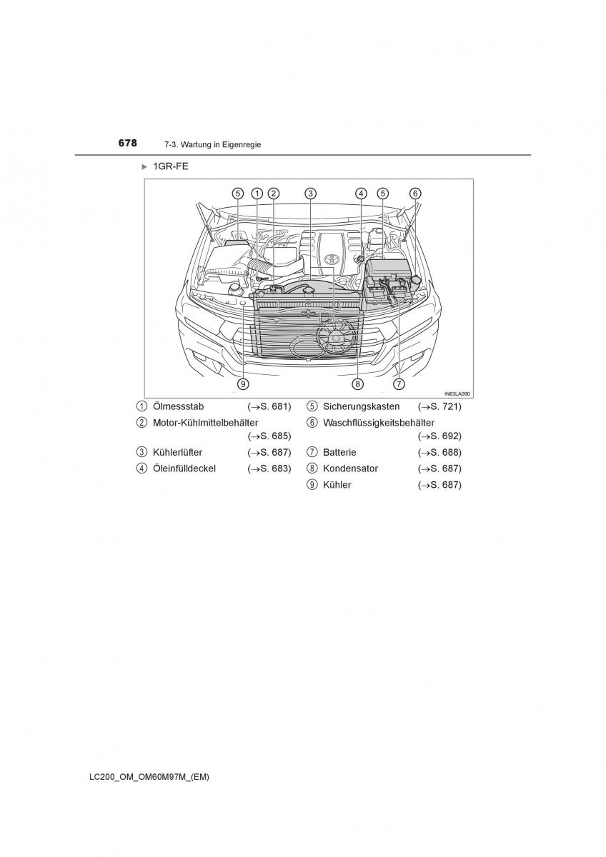 Toyota Land Cruiser J200 Handbuch / page 678