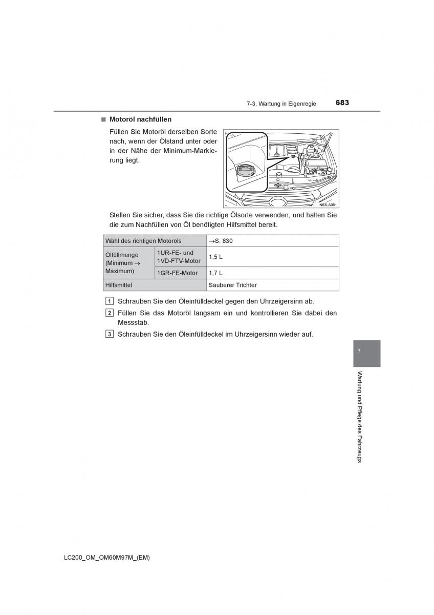 Toyota Land Cruiser J200 Handbuch / page 683