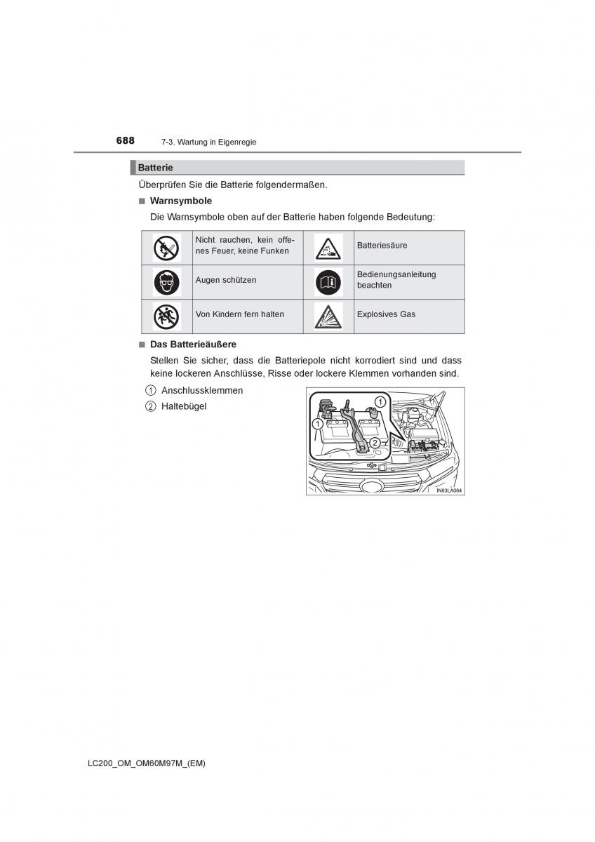 Toyota Land Cruiser J200 Handbuch / page 688