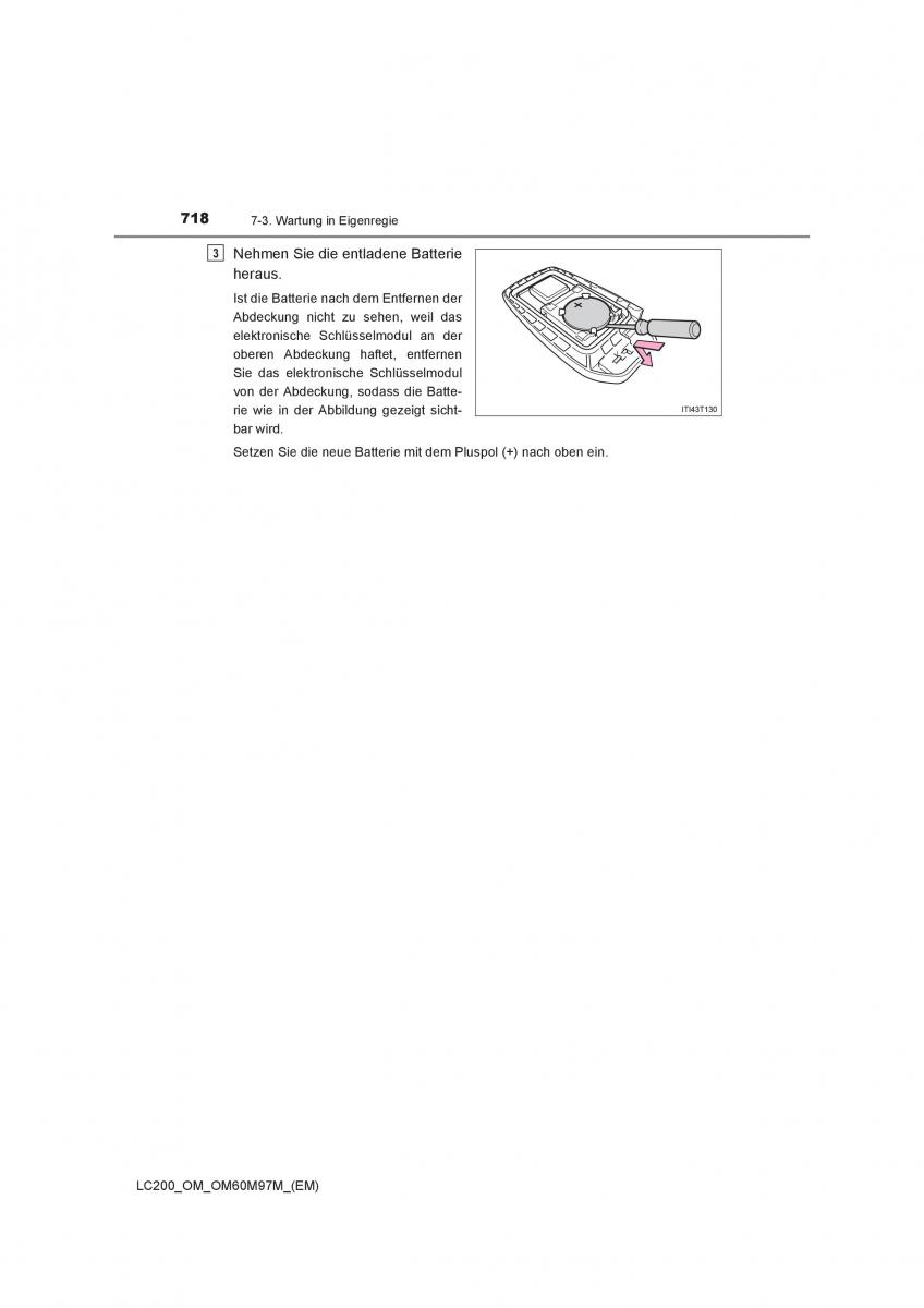 Toyota Land Cruiser J200 Handbuch / page 718