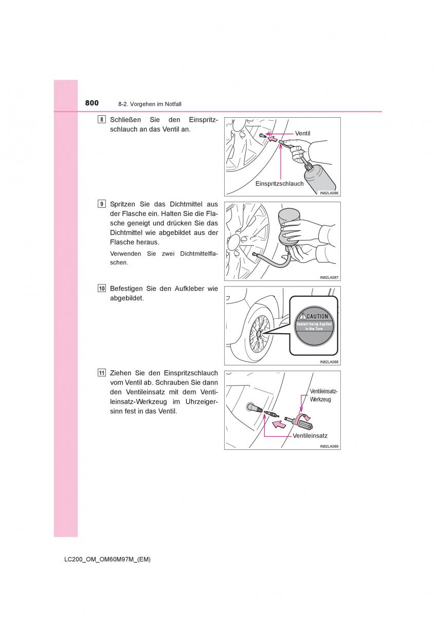 Toyota Land Cruiser J200 Handbuch / page 800