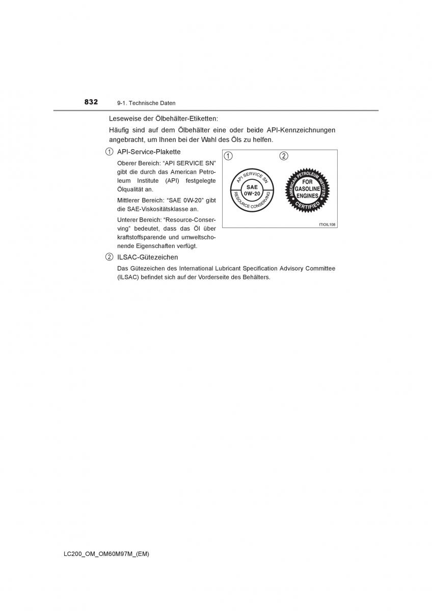 Toyota Land Cruiser J200 Handbuch / page 832