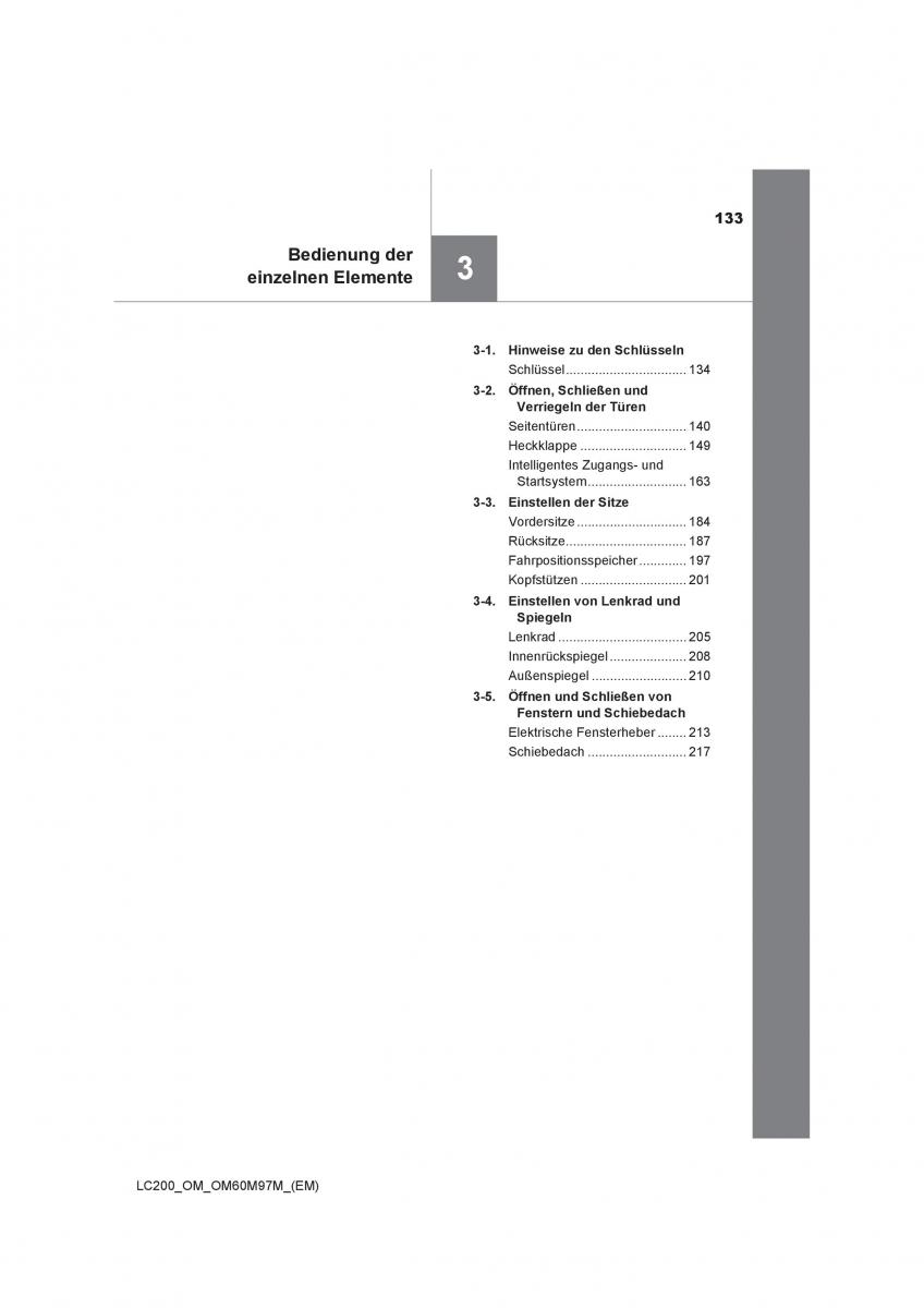 Toyota Land Cruiser J200 Handbuch / page 133