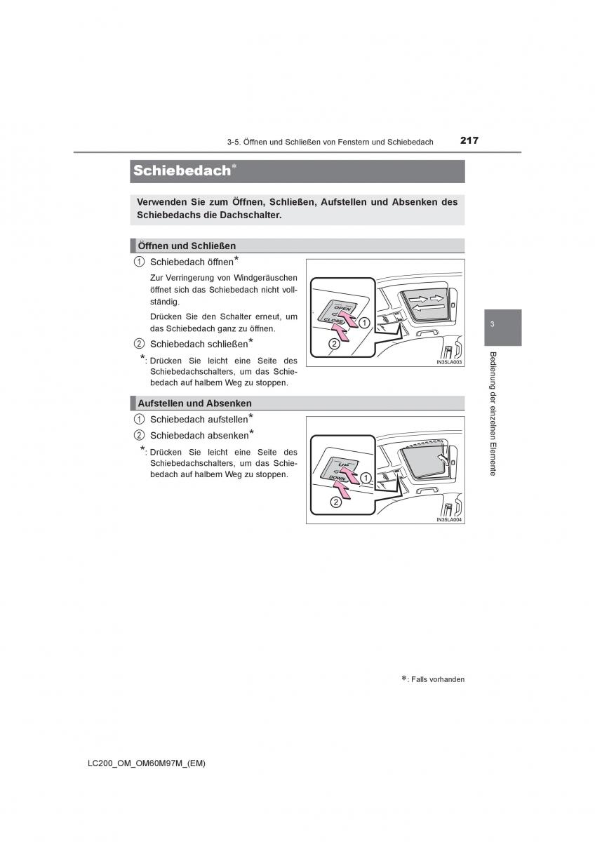 Toyota Land Cruiser J200 Handbuch / page 217