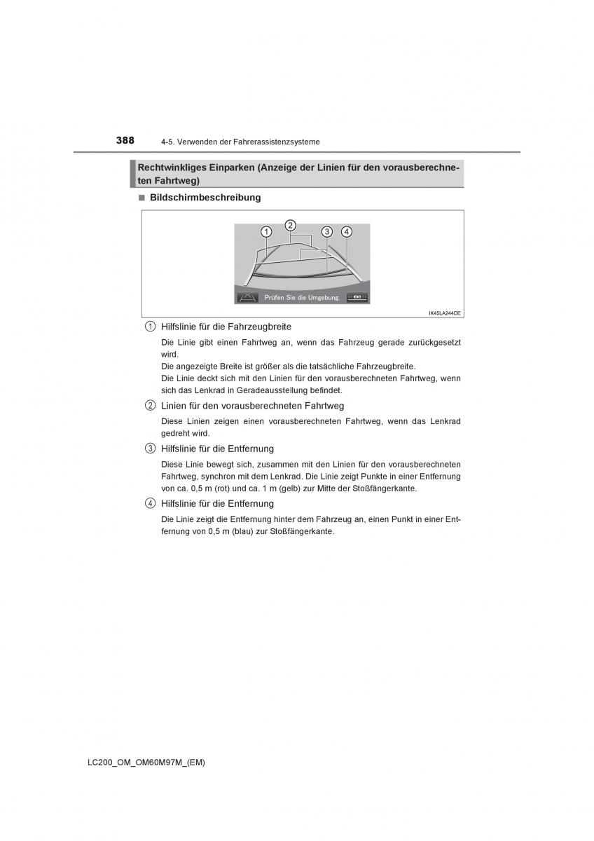 Toyota Land Cruiser J200 Handbuch / page 388