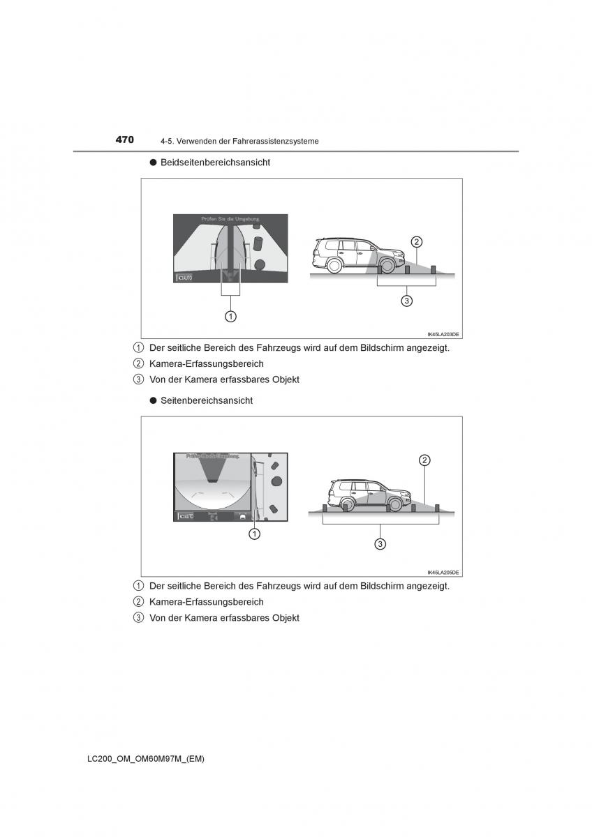 Toyota Land Cruiser J200 Handbuch / page 470