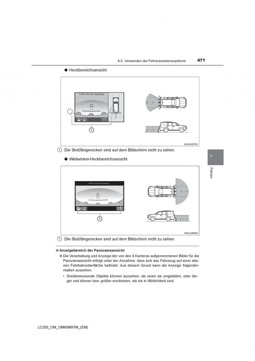 Toyota Land Cruiser J200 Handbuch / page 471