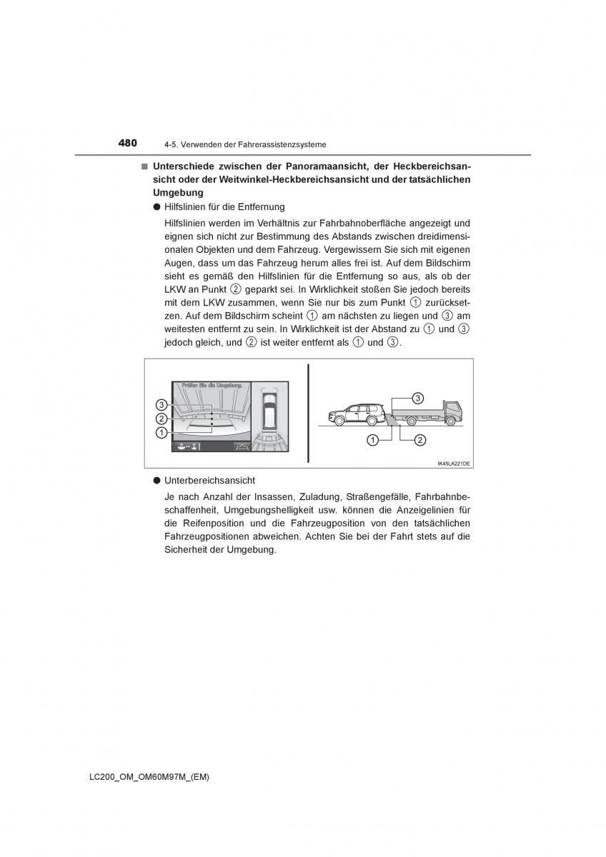 Toyota Land Cruiser J200 Handbuch / page 480