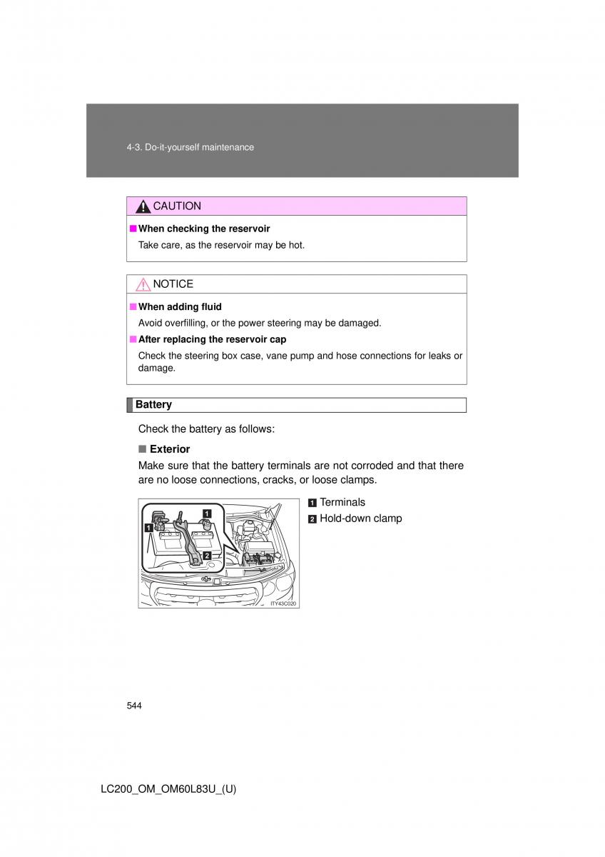 Toyota Land Cruiser J200 owners manual / page 544