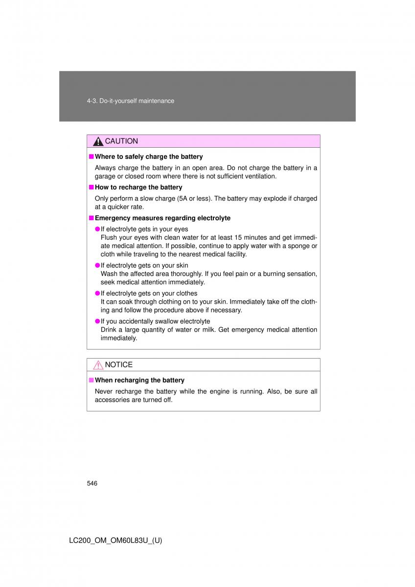 Toyota Land Cruiser J200 owners manual / page 546