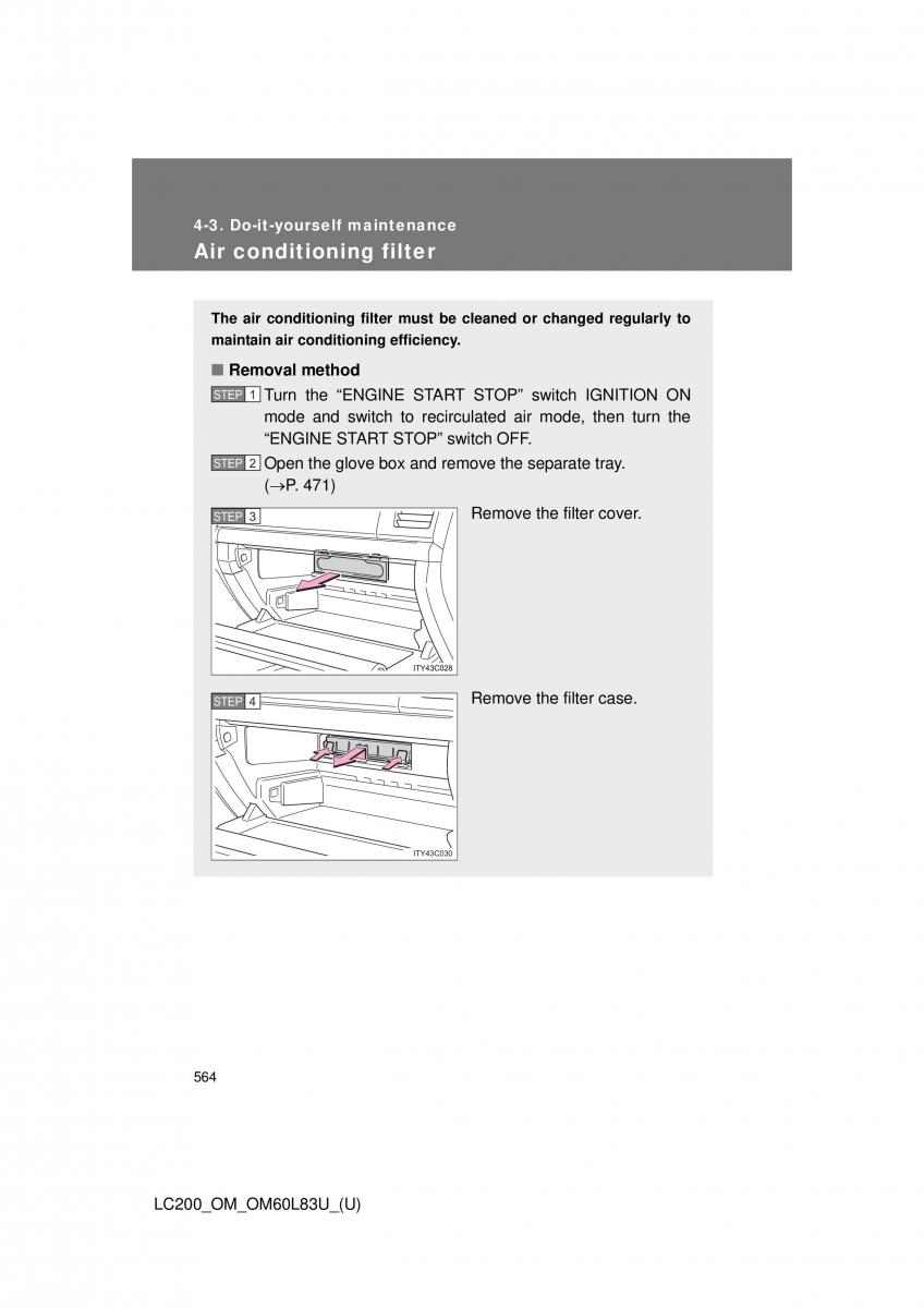 Toyota Land Cruiser J200 owners manual / page 564