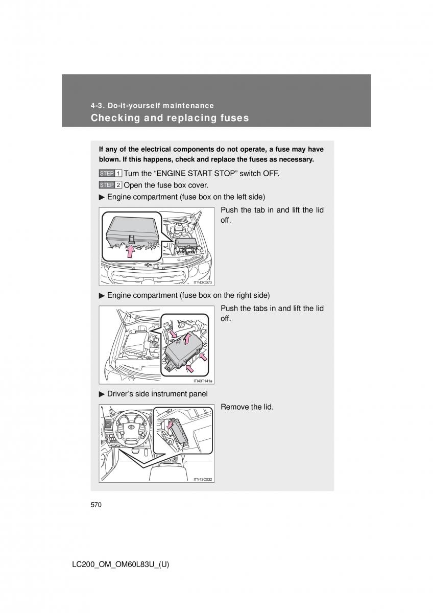 Toyota Land Cruiser J200 owners manual / page 570