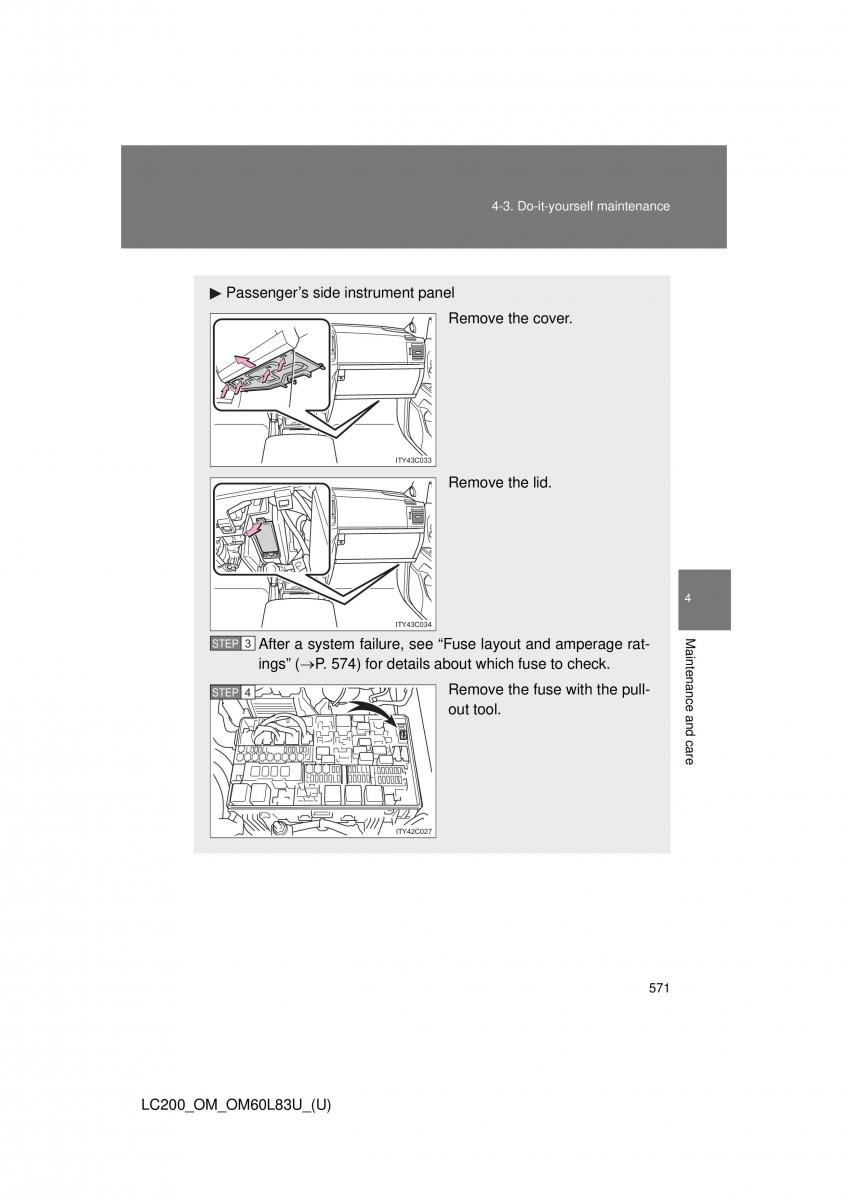 Toyota Land Cruiser J200 owners manual / page 571