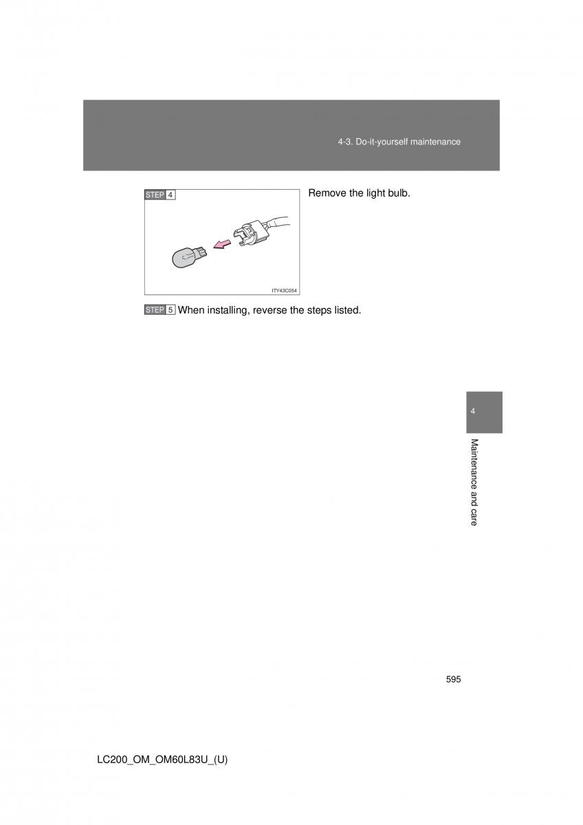 Toyota Land Cruiser J200 owners manual / page 595