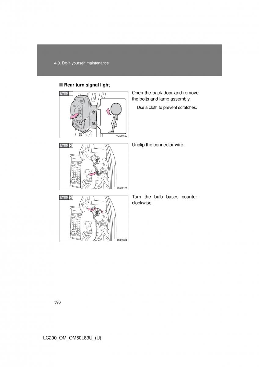 Toyota Land Cruiser J200 owners manual / page 596