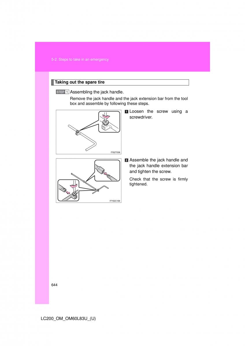 Toyota Land Cruiser J200 owners manual / page 644