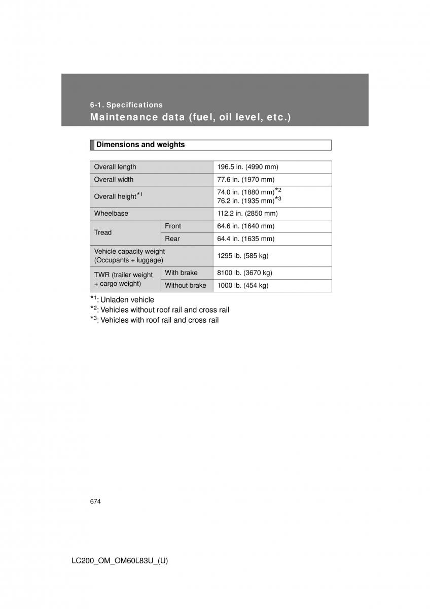 Toyota Land Cruiser J200 owners manual / page 674