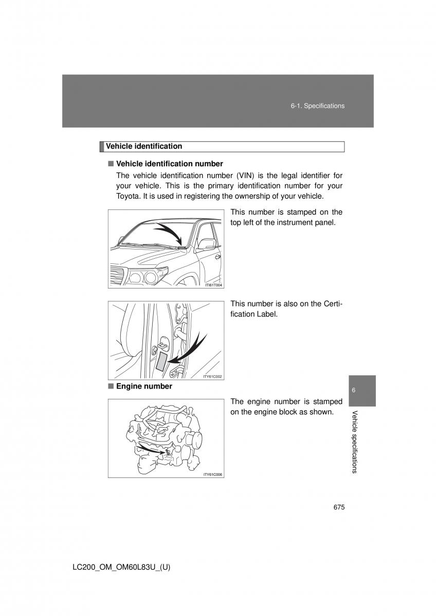 Toyota Land Cruiser J200 owners manual / page 675