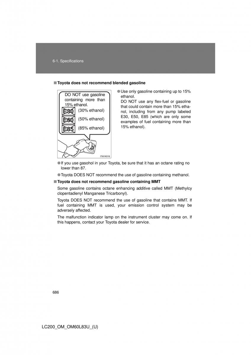 Toyota Land Cruiser J200 owners manual / page 686