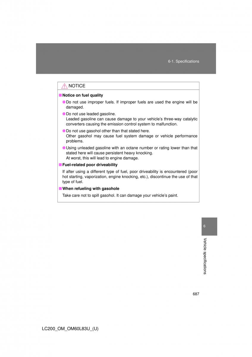 Toyota Land Cruiser J200 owners manual / page 687