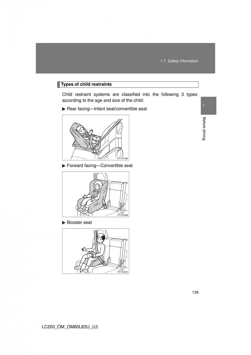 Toyota Land Cruiser J200 owners manual / page 139