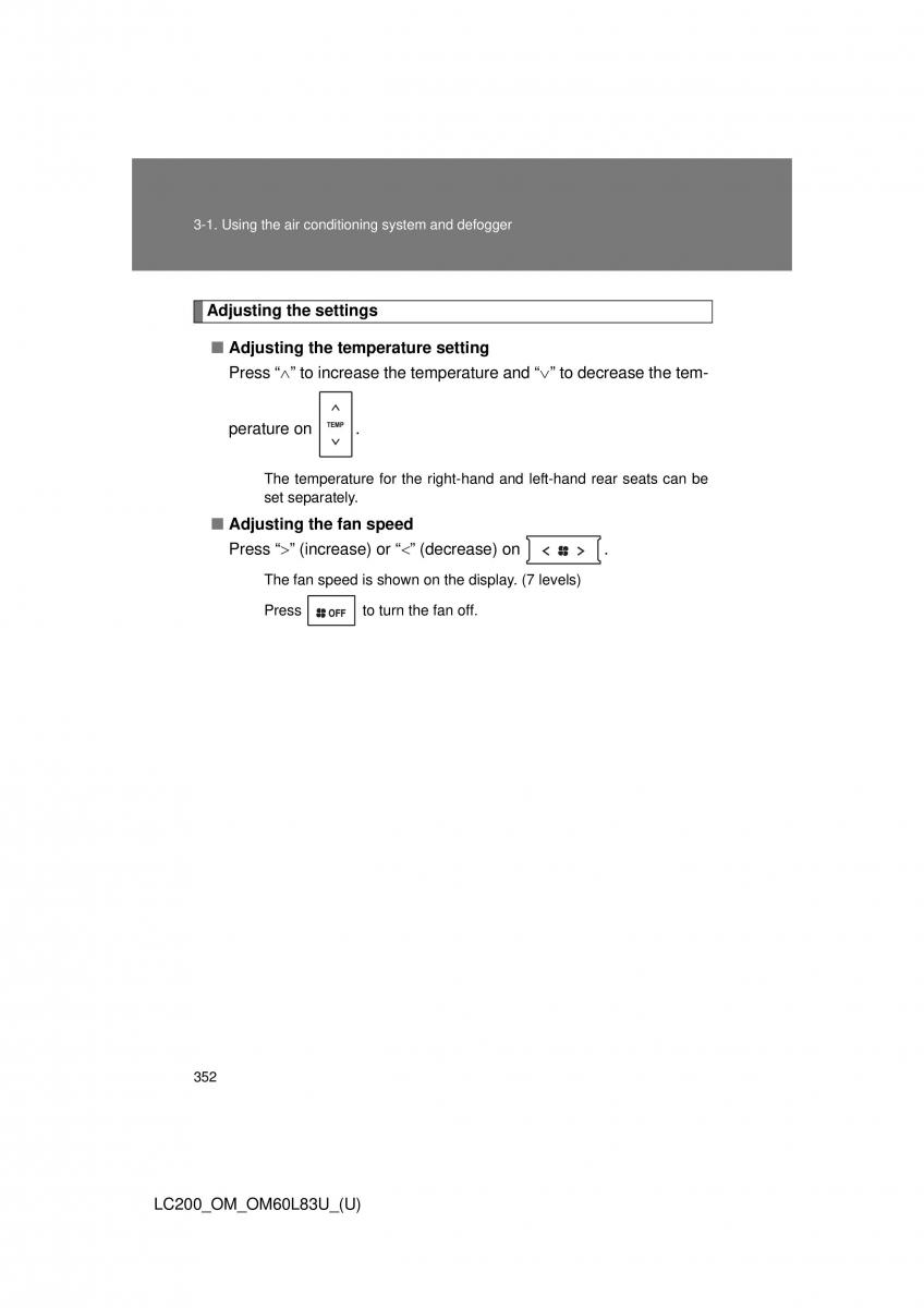 Toyota Land Cruiser J200 owners manual / page 352