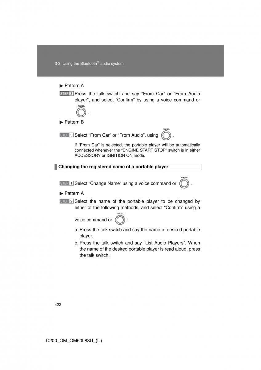 Toyota Land Cruiser J200 owners manual / page 422