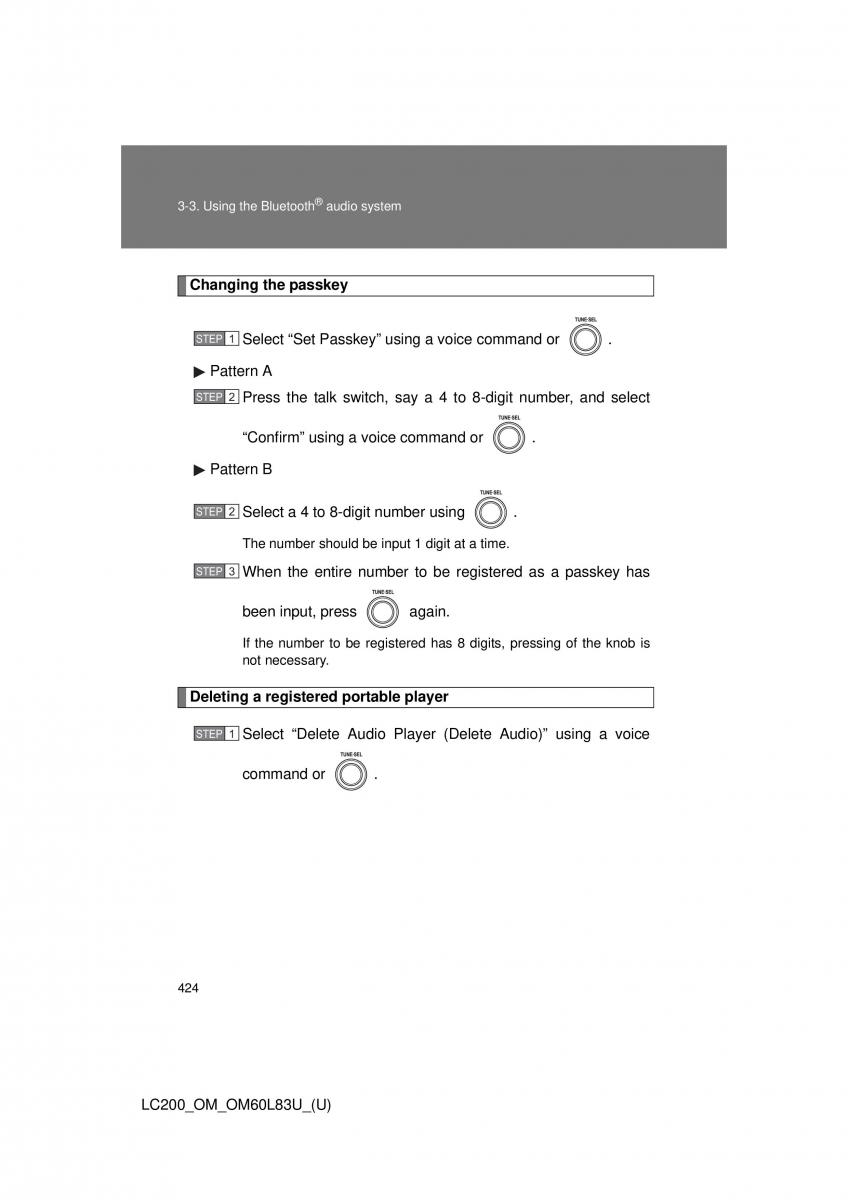 Toyota Land Cruiser J200 owners manual / page 424