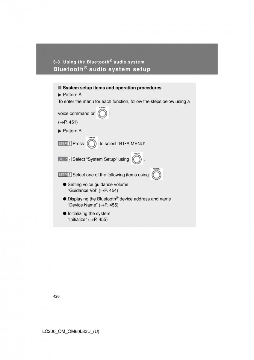 Toyota Land Cruiser J200 owners manual / page 426