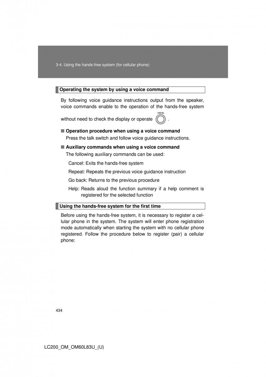 Toyota Land Cruiser J200 owners manual / page 434