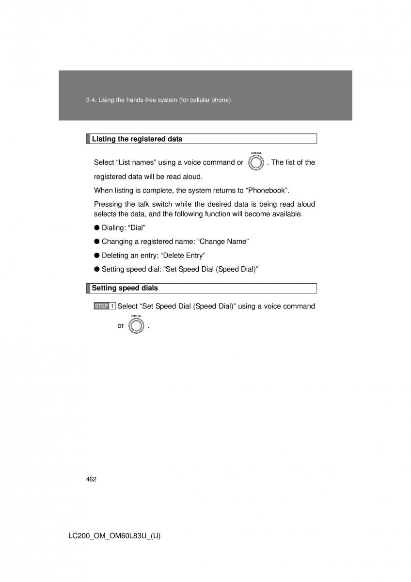 Toyota Land Cruiser J200 owners manual / page 462