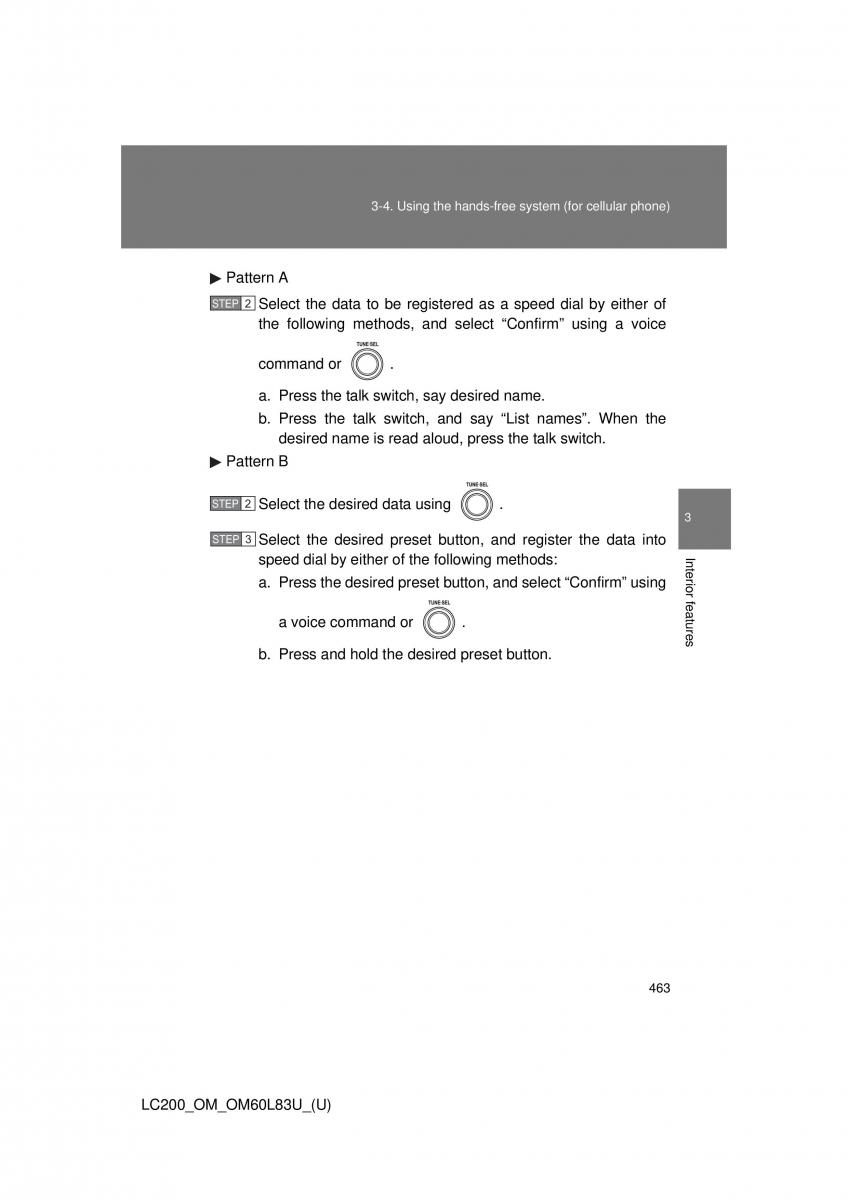 Toyota Land Cruiser J200 owners manual / page 463