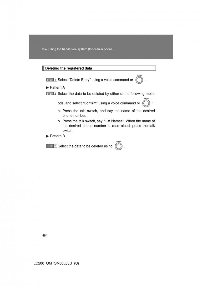 Toyota Land Cruiser J200 owners manual / page 464