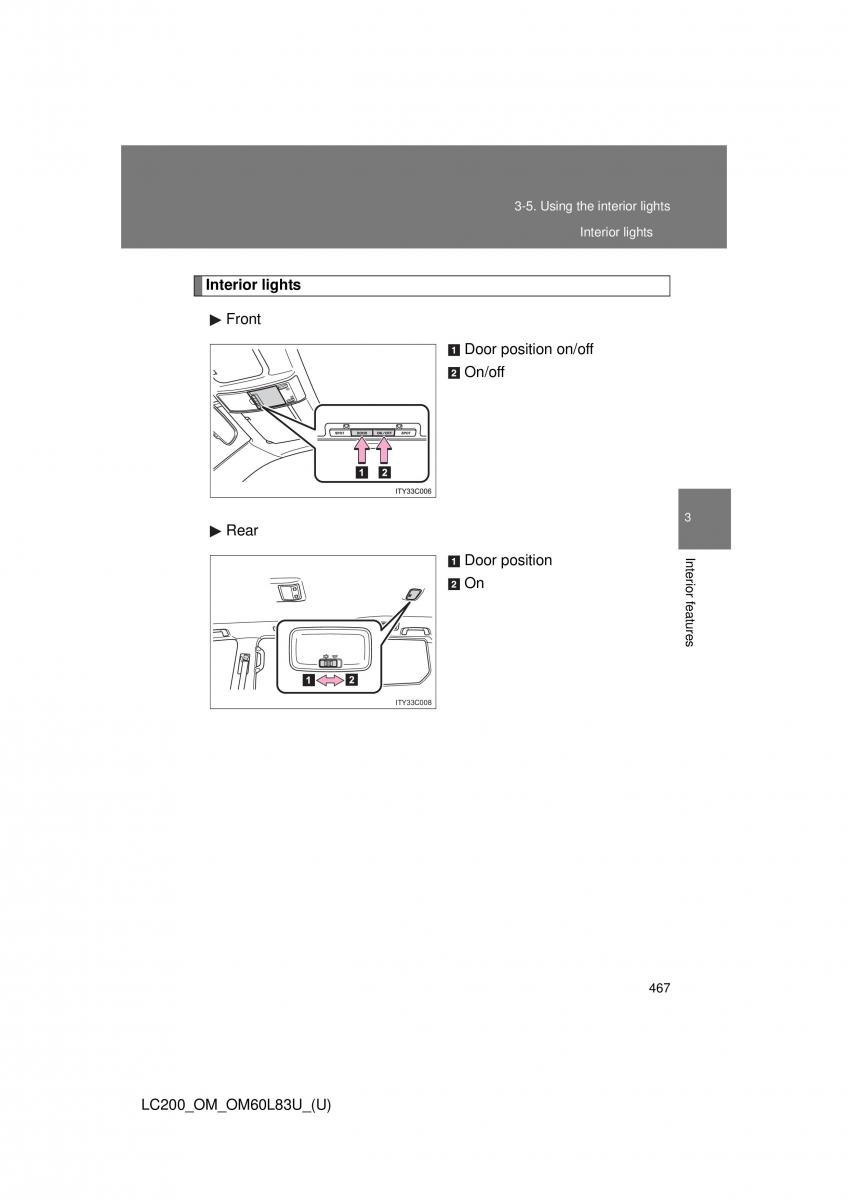 Toyota Land Cruiser J200 owners manual / page 467