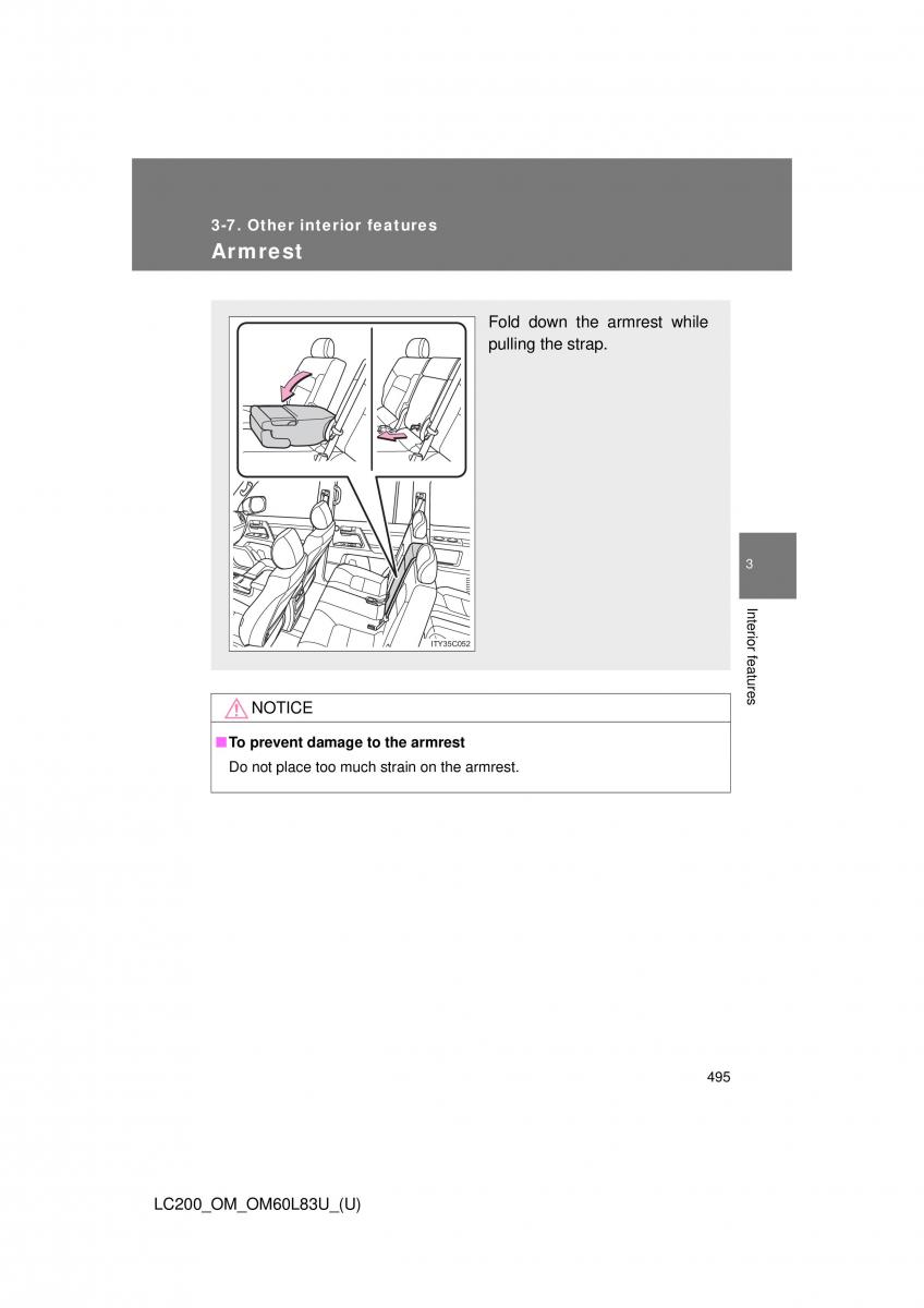 Toyota Land Cruiser J200 owners manual / page 495