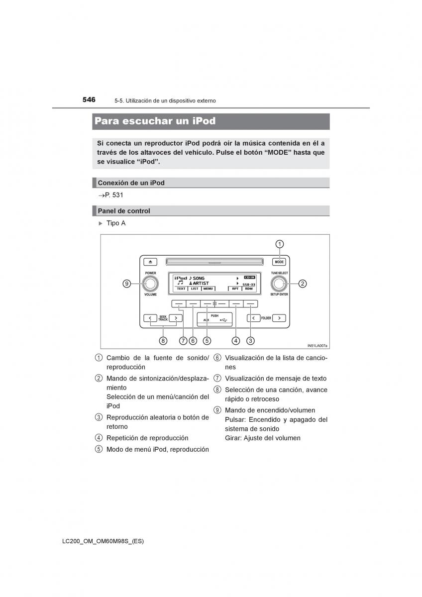 Toyota Land Cruiser J200 manual del propietario / page 546