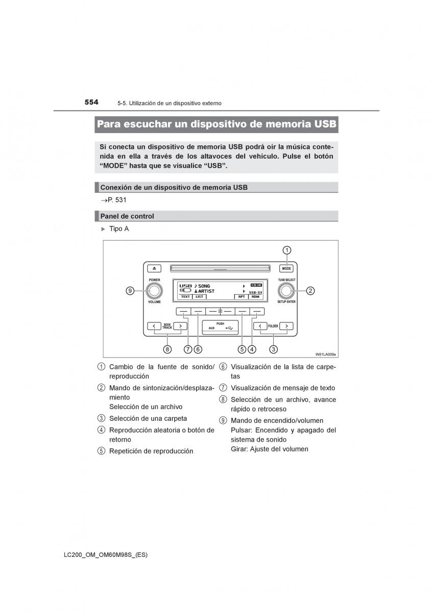 Toyota Land Cruiser J200 manual del propietario / page 554