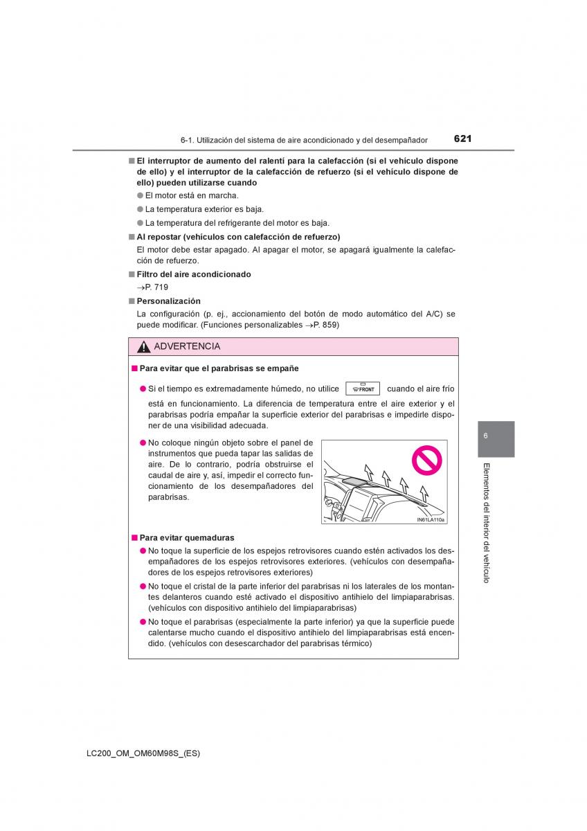 Toyota Land Cruiser J200 manual del propietario / page 621