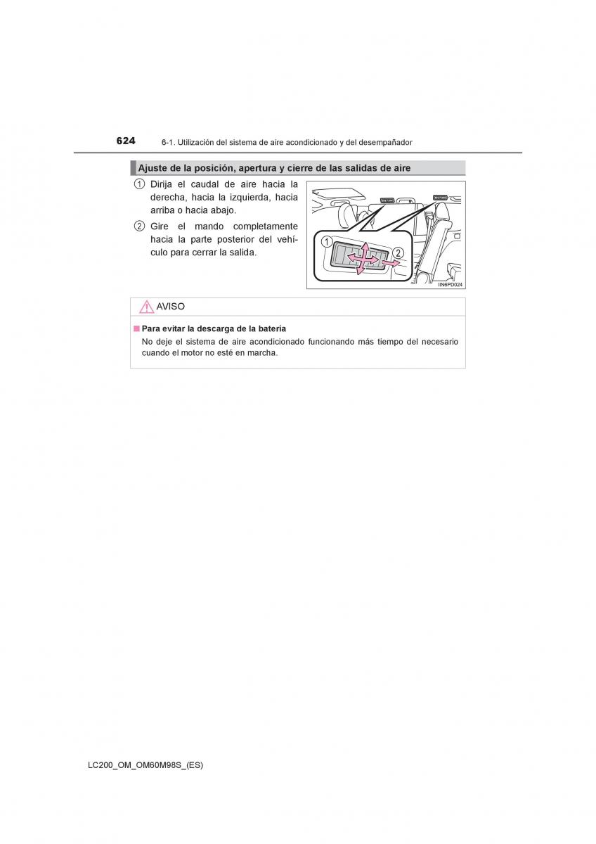 Toyota Land Cruiser J200 manual del propietario / page 624