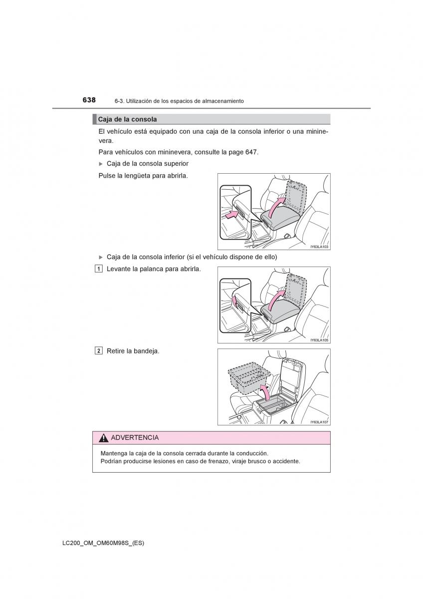 Toyota Land Cruiser J200 manual del propietario / page 638