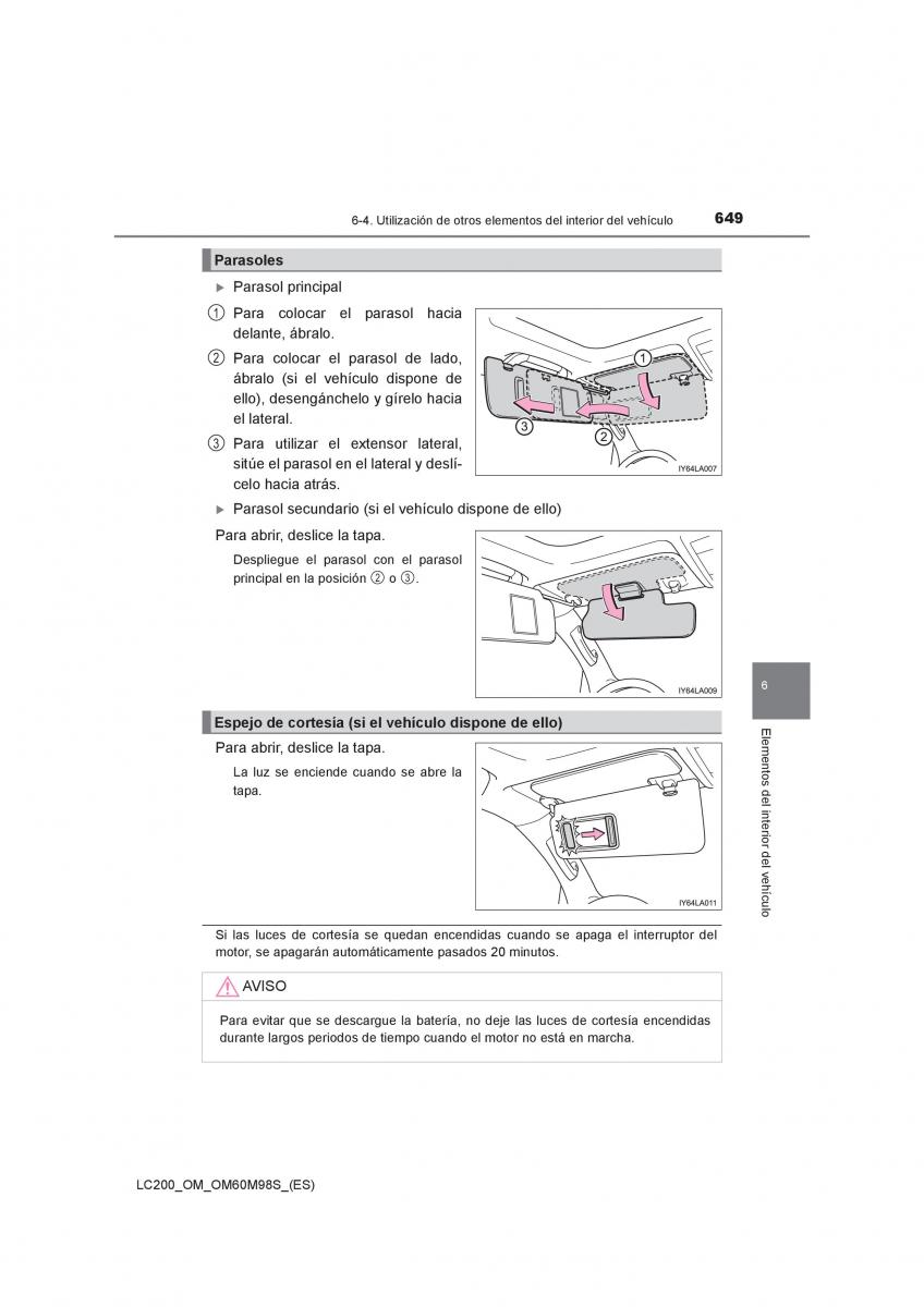 Toyota Land Cruiser J200 manual del propietario / page 649