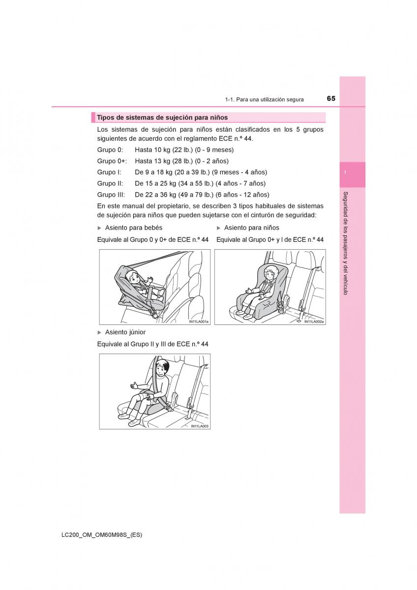 Toyota Land Cruiser J200 manual del propietario / page 65